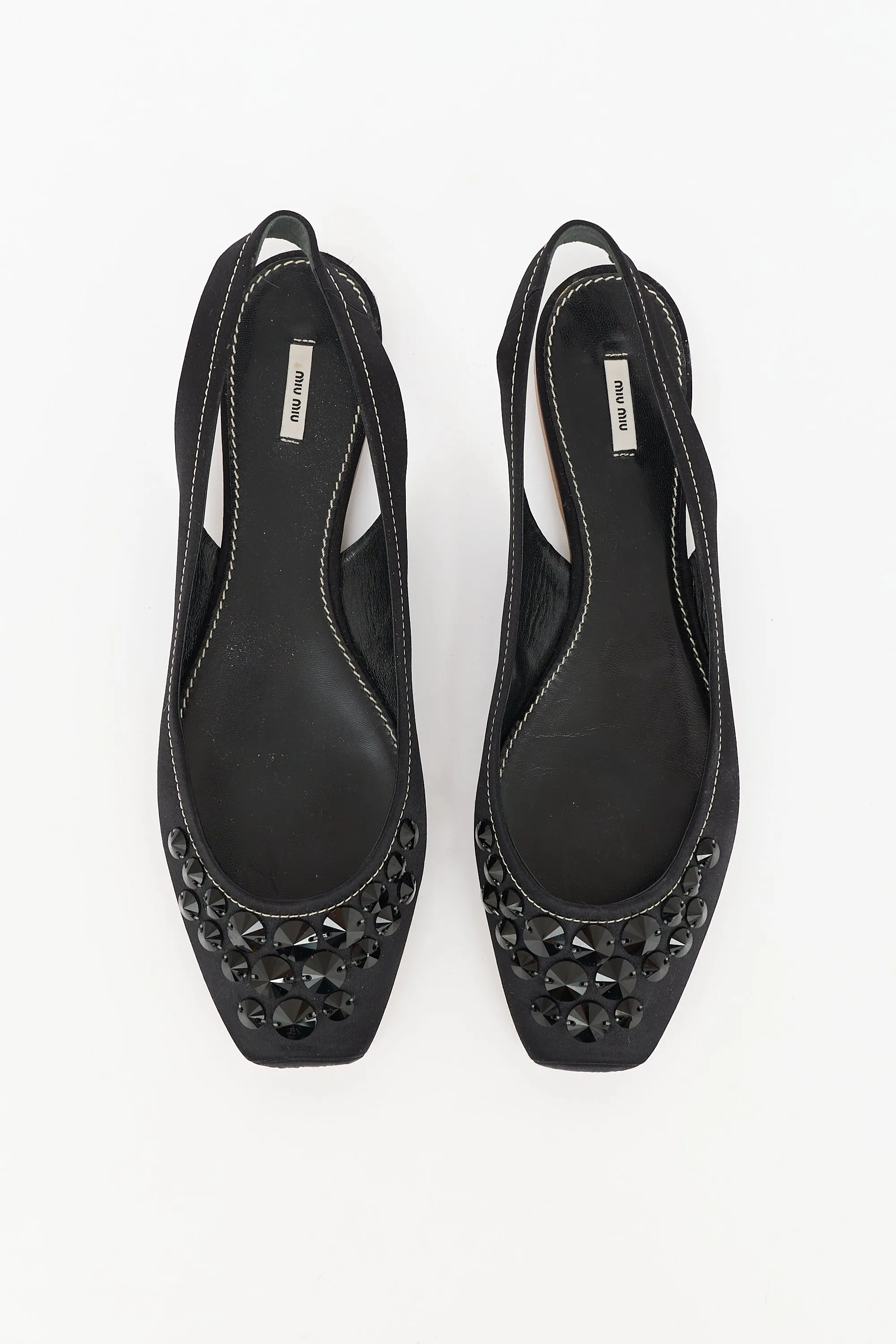 Satin Slingback Flat sold by VSP Consignment product image thumbnail 2