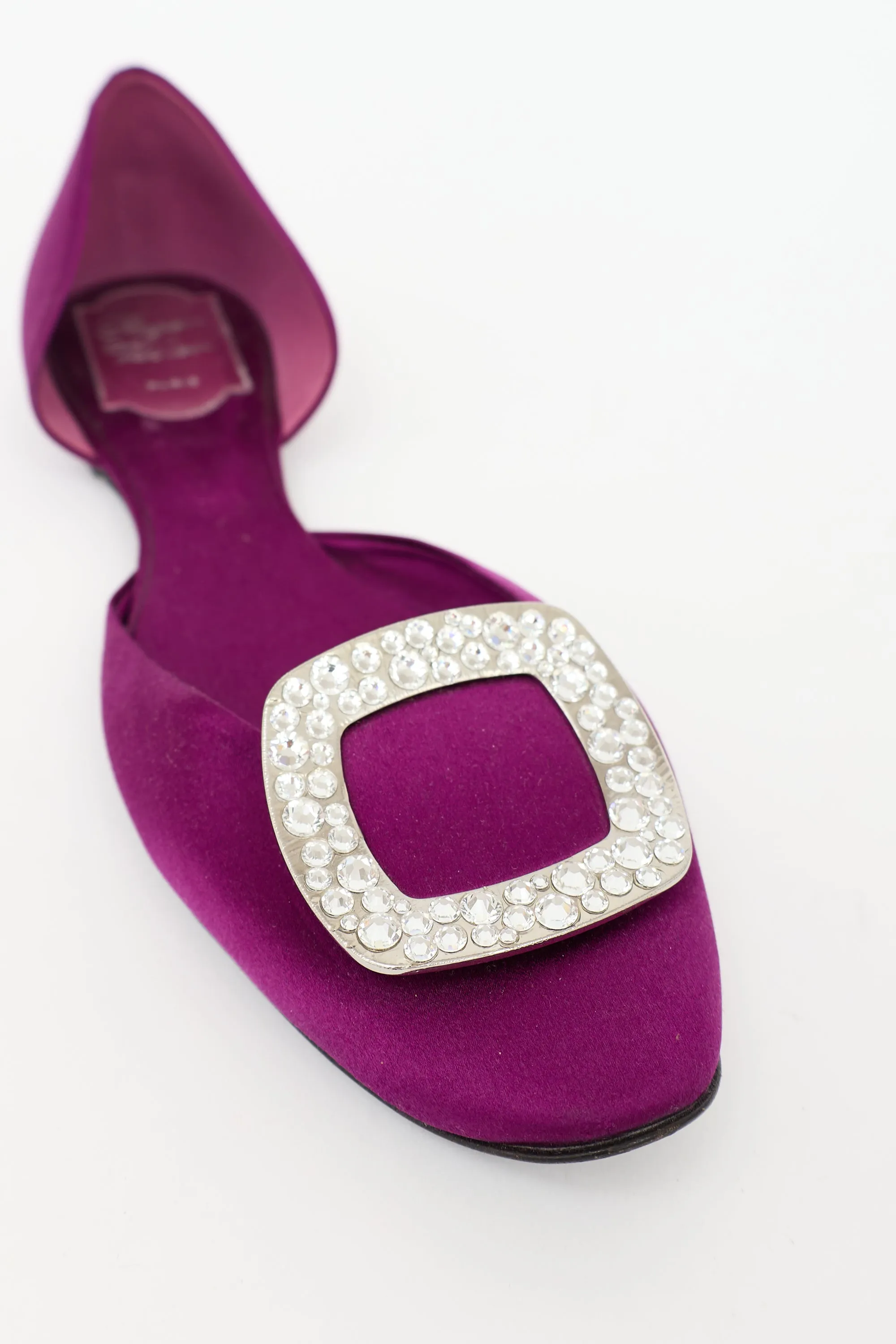 Satin Buckle D'Orsay Flat sold by VSP Consignment product image thumbnail 4