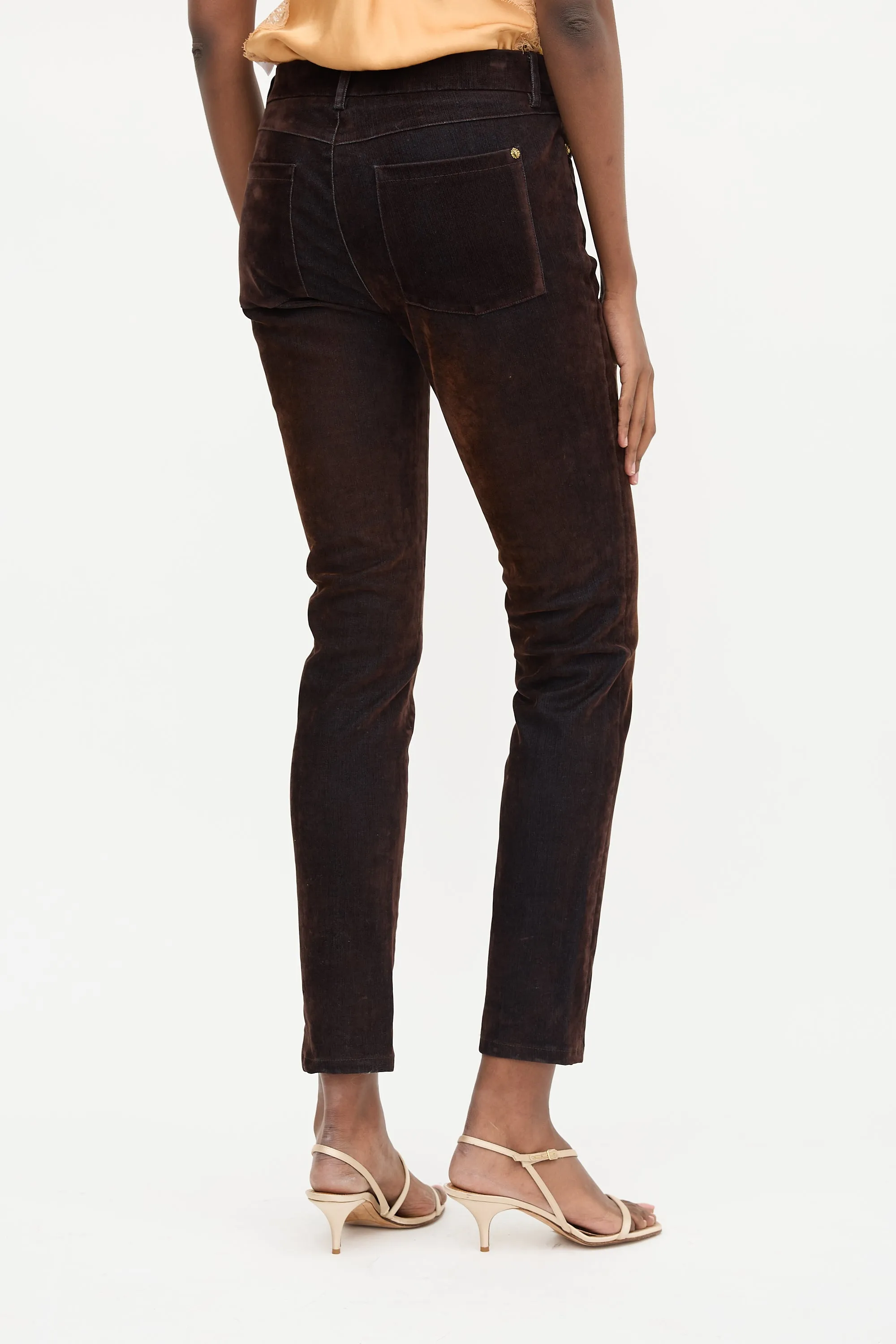 Iridescent Velvet Pant sold by VSP Consignment product image thumbnail 4