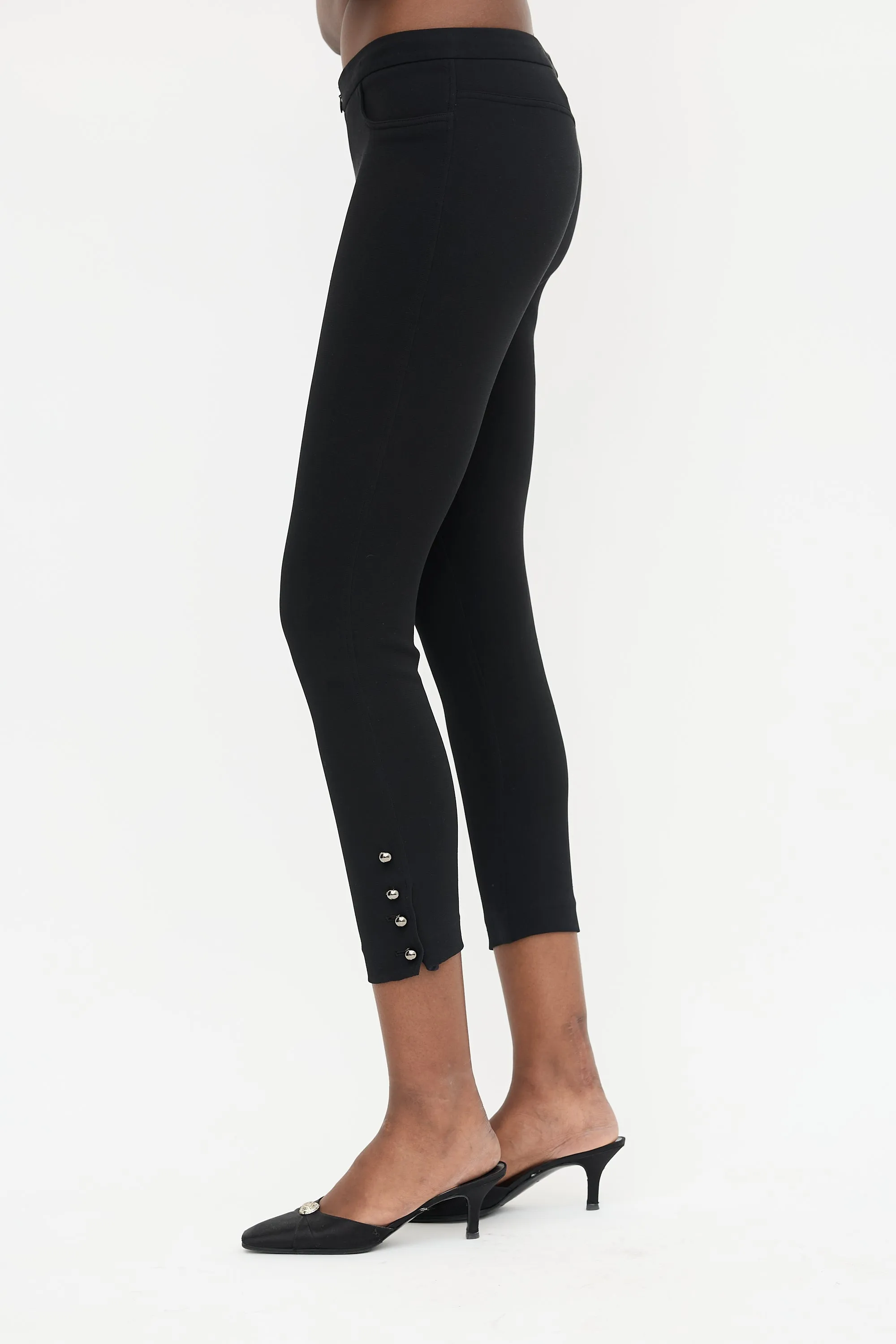 Silk Slim Leg Trouser sold by VSP Consignment product image thumbnail 3