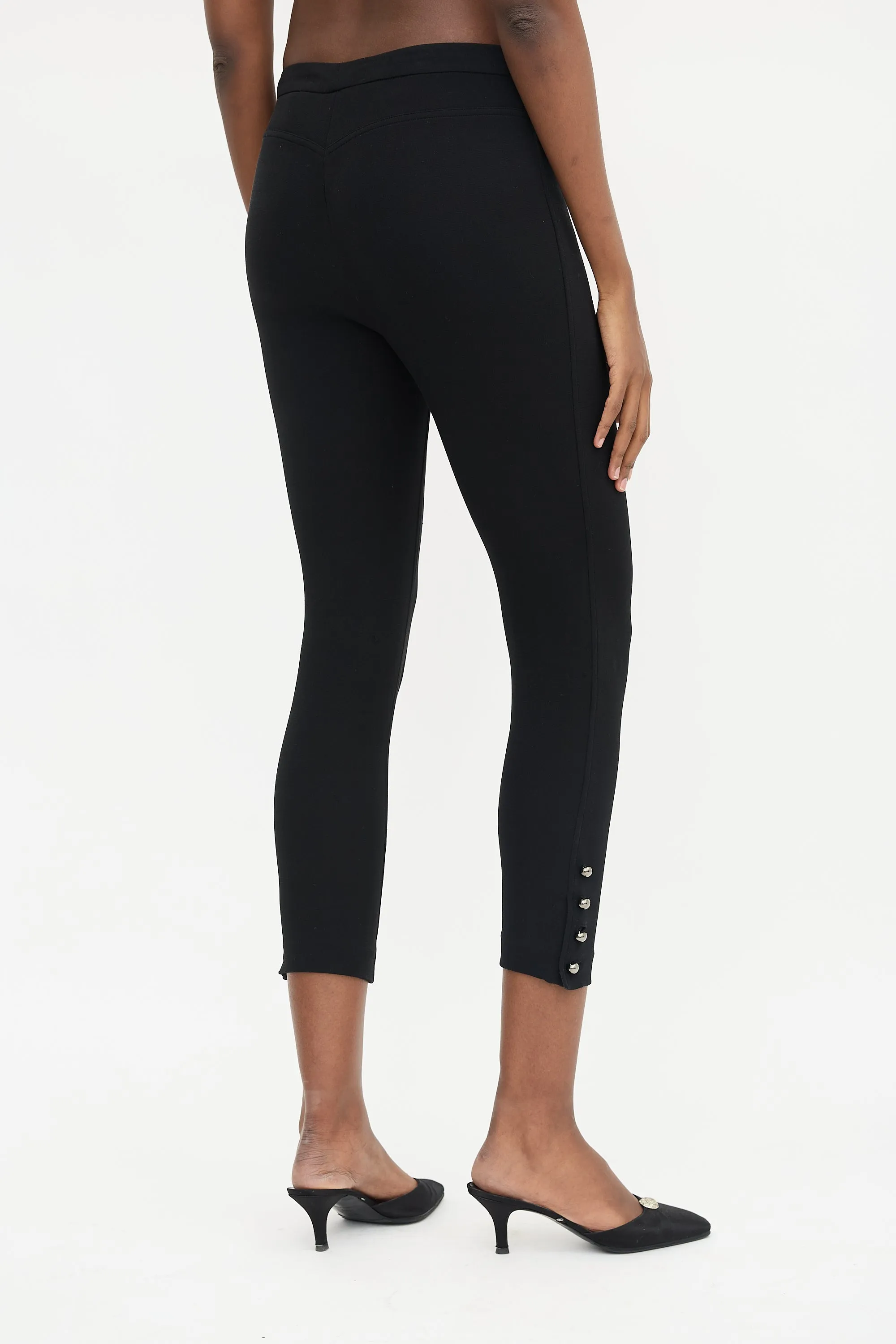 Silk Slim Leg Trouser sold by VSP Consignment product image thumbnail 4
