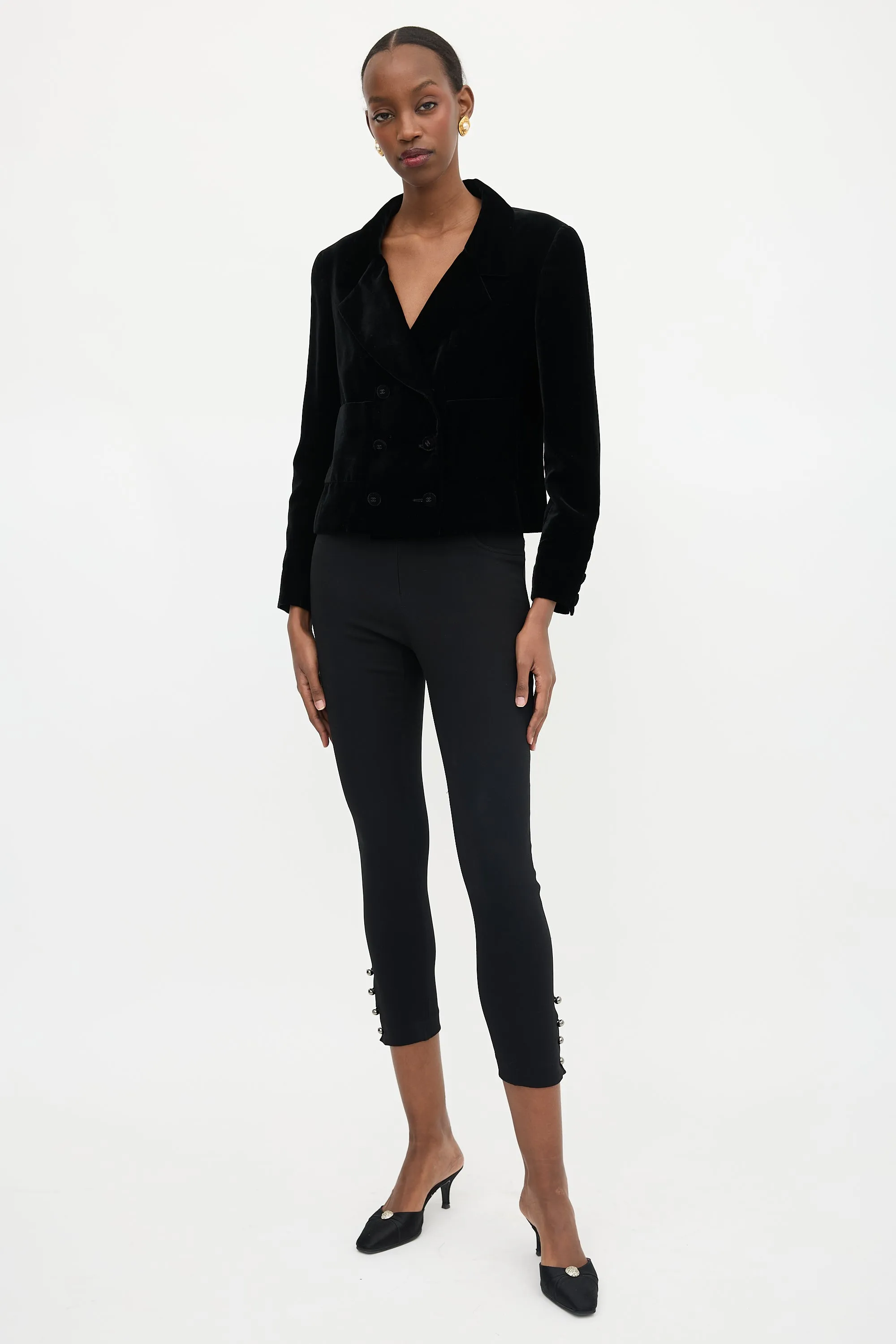 Silk Slim Leg Trouser sold by VSP Consignment product image thumbnail 2