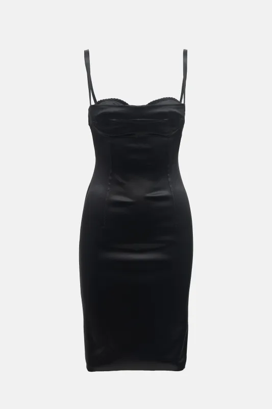 Satin Sheath Dress made by Dolce & Gabanna