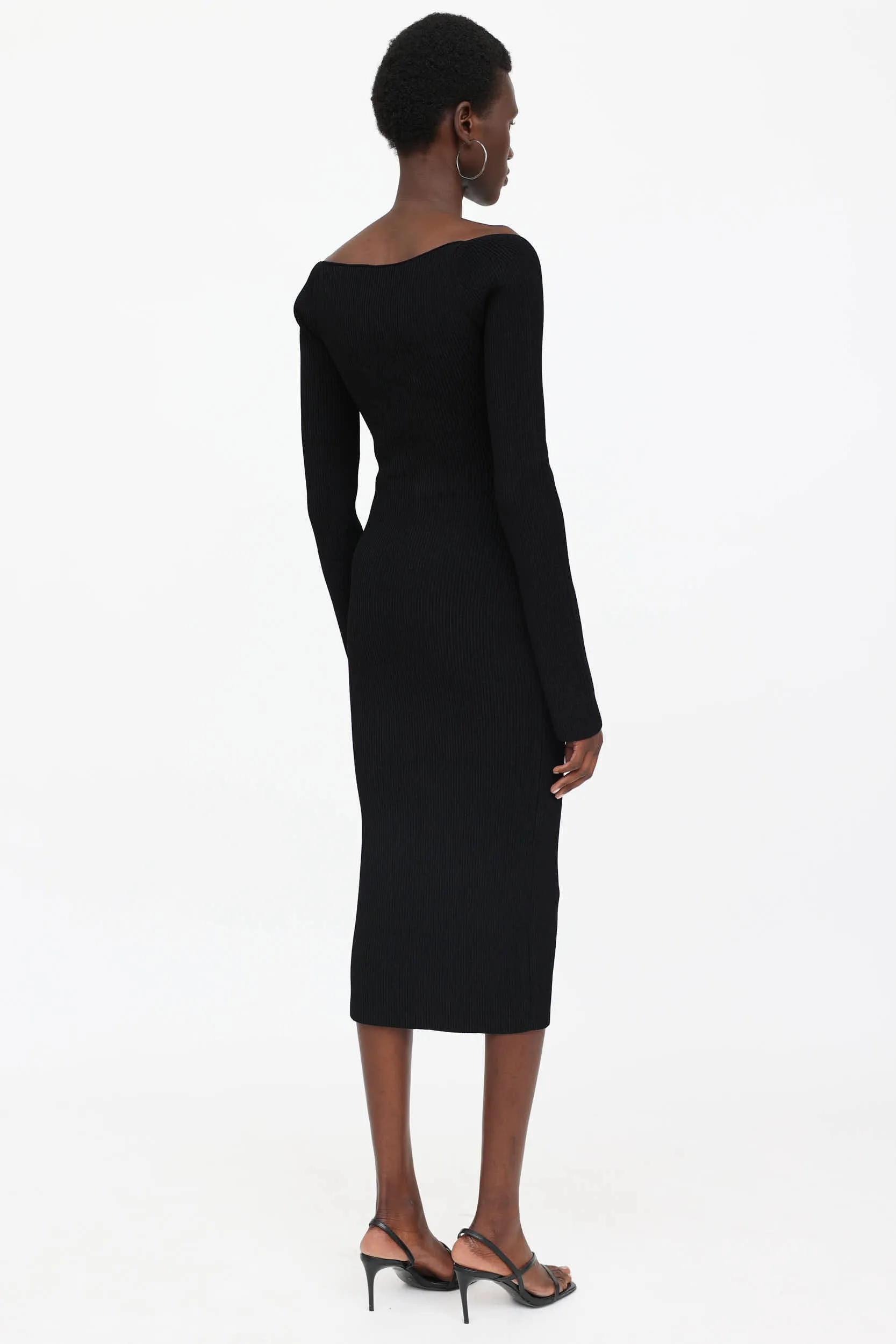 Ribbed Knit Beth Dress sold by VSP Consignment product image thumbnail 4
