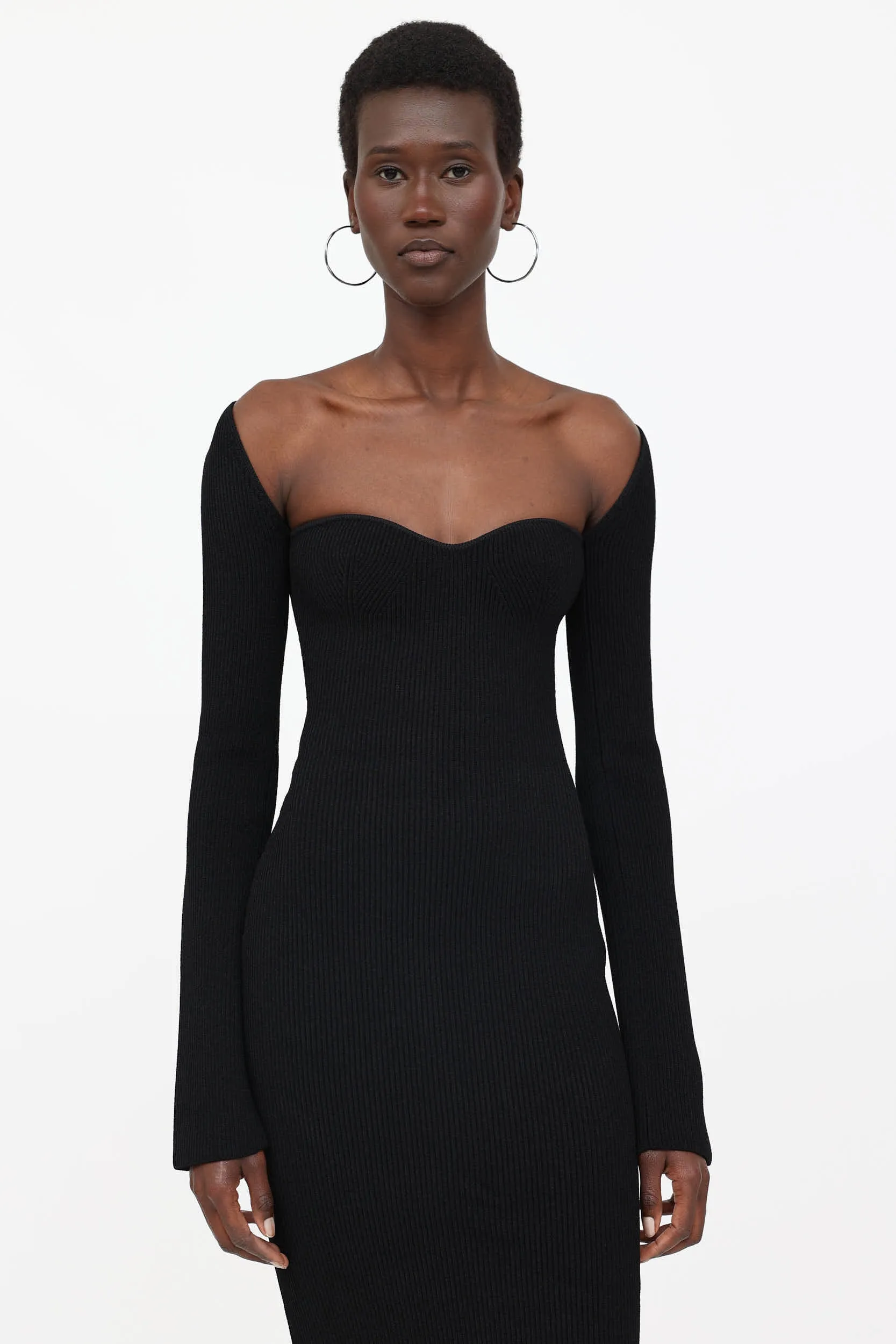 Ribbed Knit Beth Dress sold by VSP Consignment product image thumbnail 2