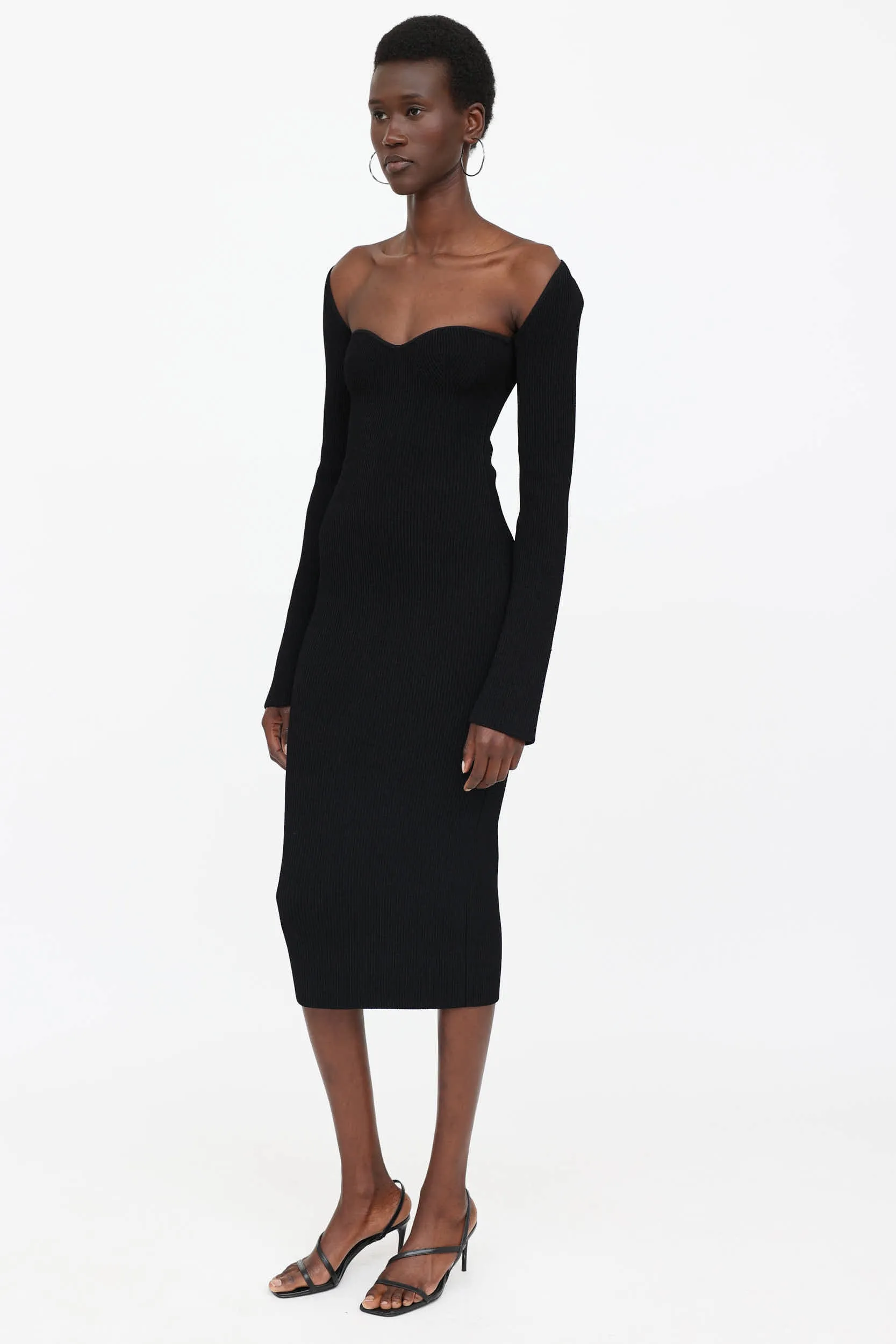 Ribbed Knit Beth Dress sold by VSP Consignment product image thumbnail 3
