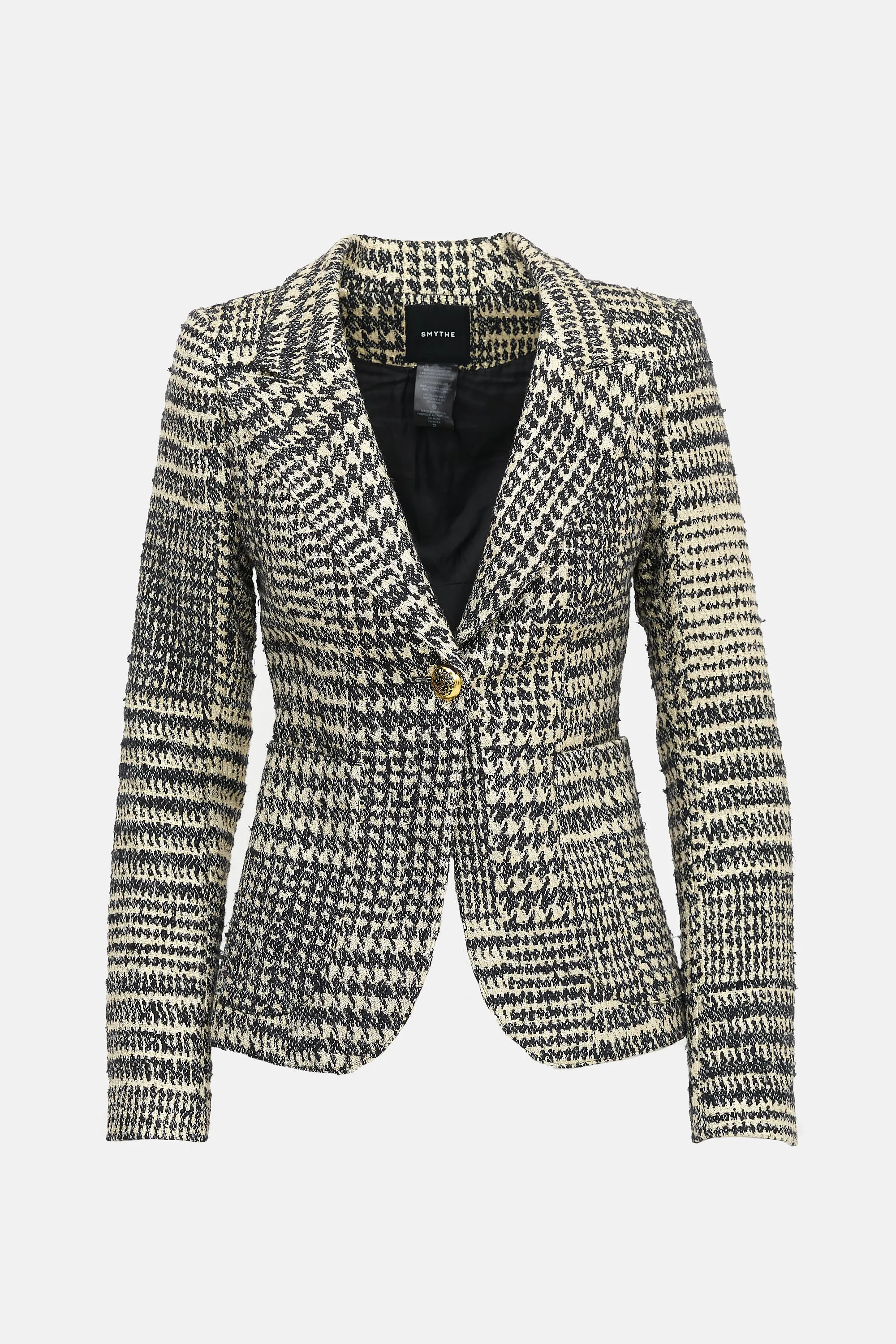 Metallic Patterned Hutton Blazer sold by VSP Consignment
