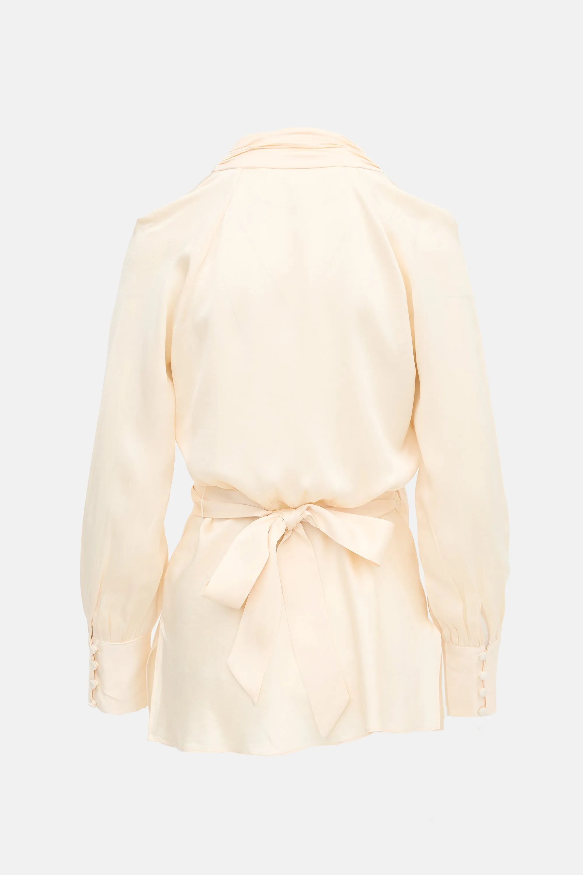 Silk Viv Wrap Blouse sold by VSP Consignment product image thumbnail 2