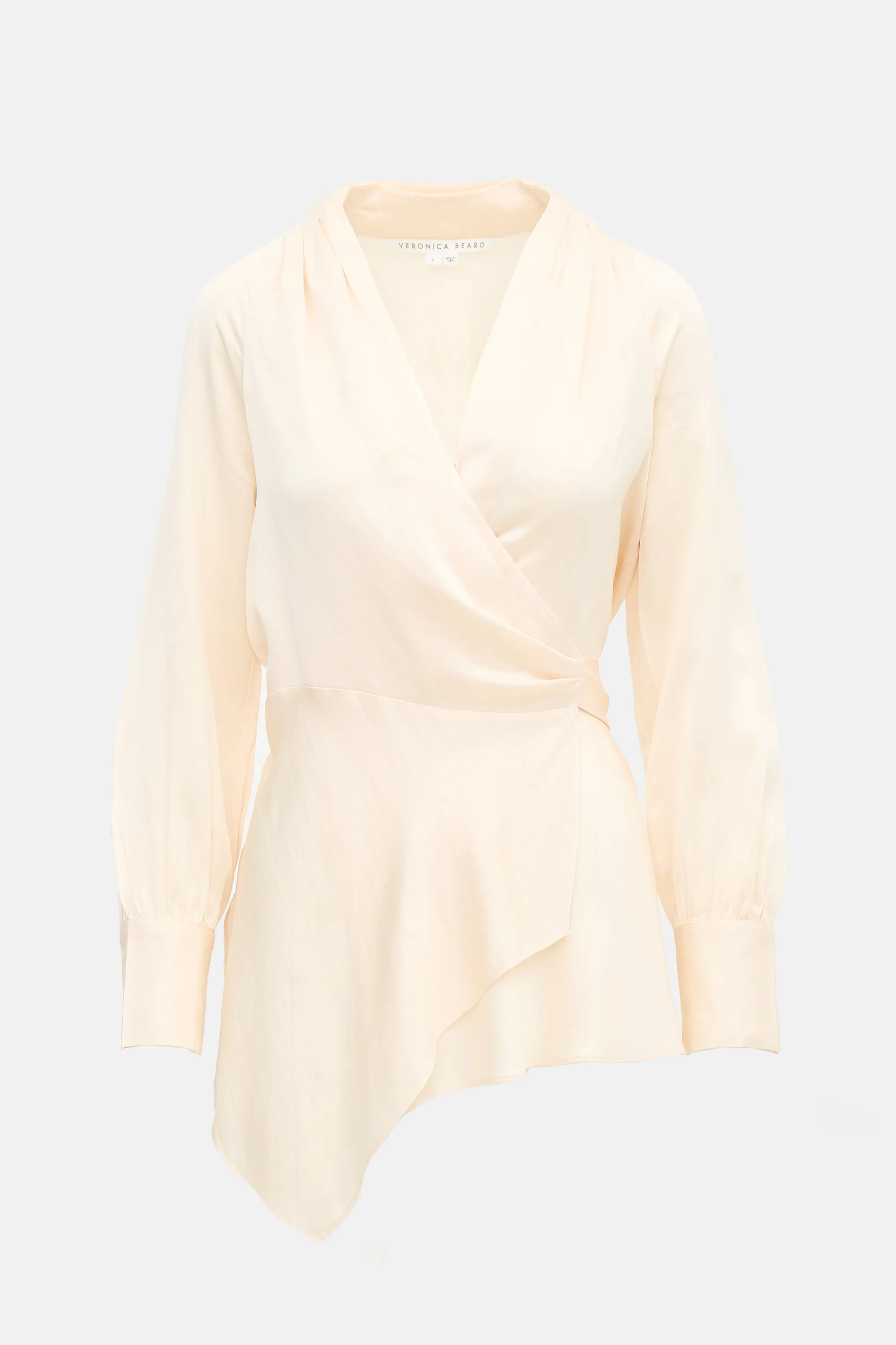 Silk Viv Wrap Blouse sold by VSP Consignment