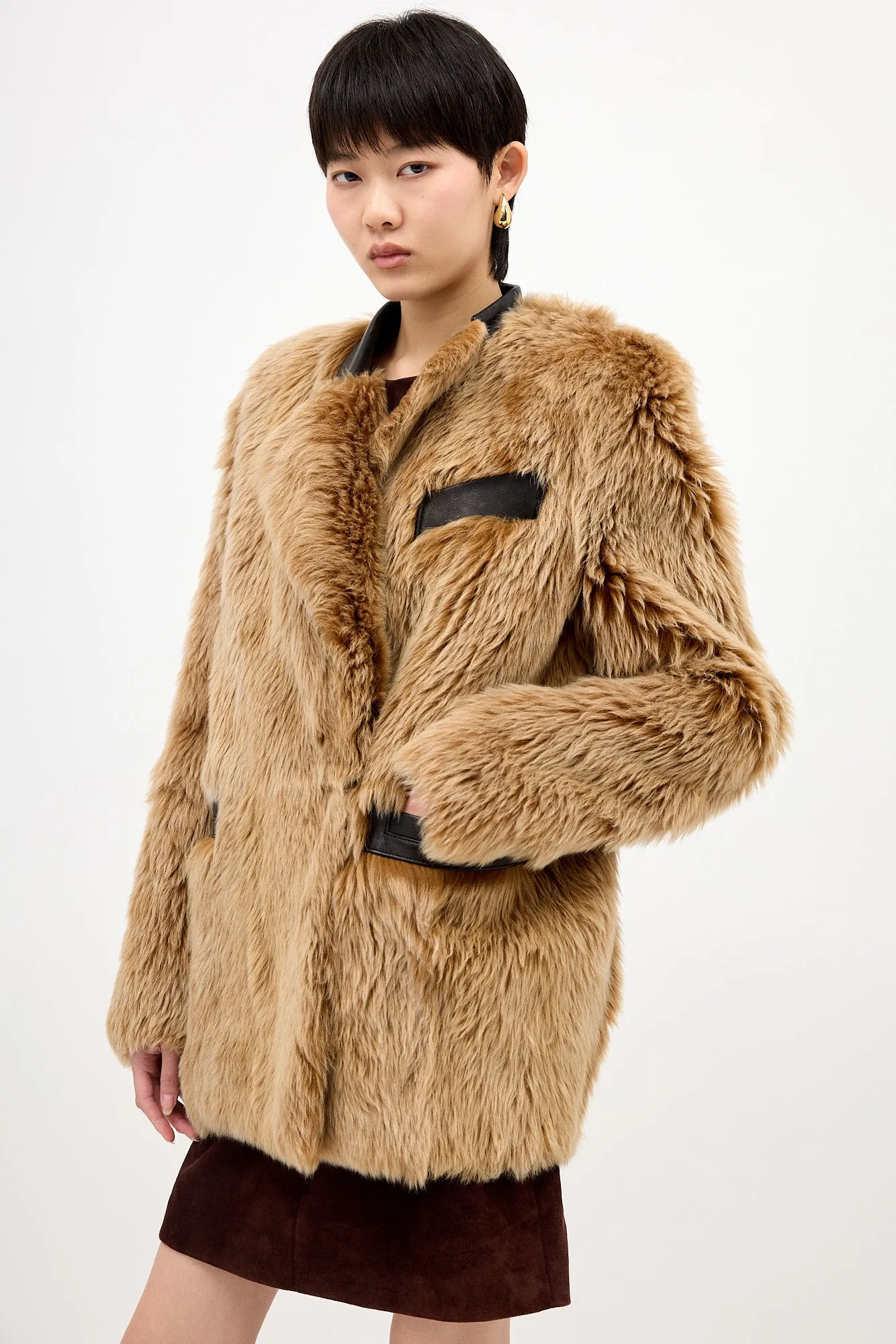 Fur & Leather Jacket sold by VSP Consignment product image thumbnail 3
