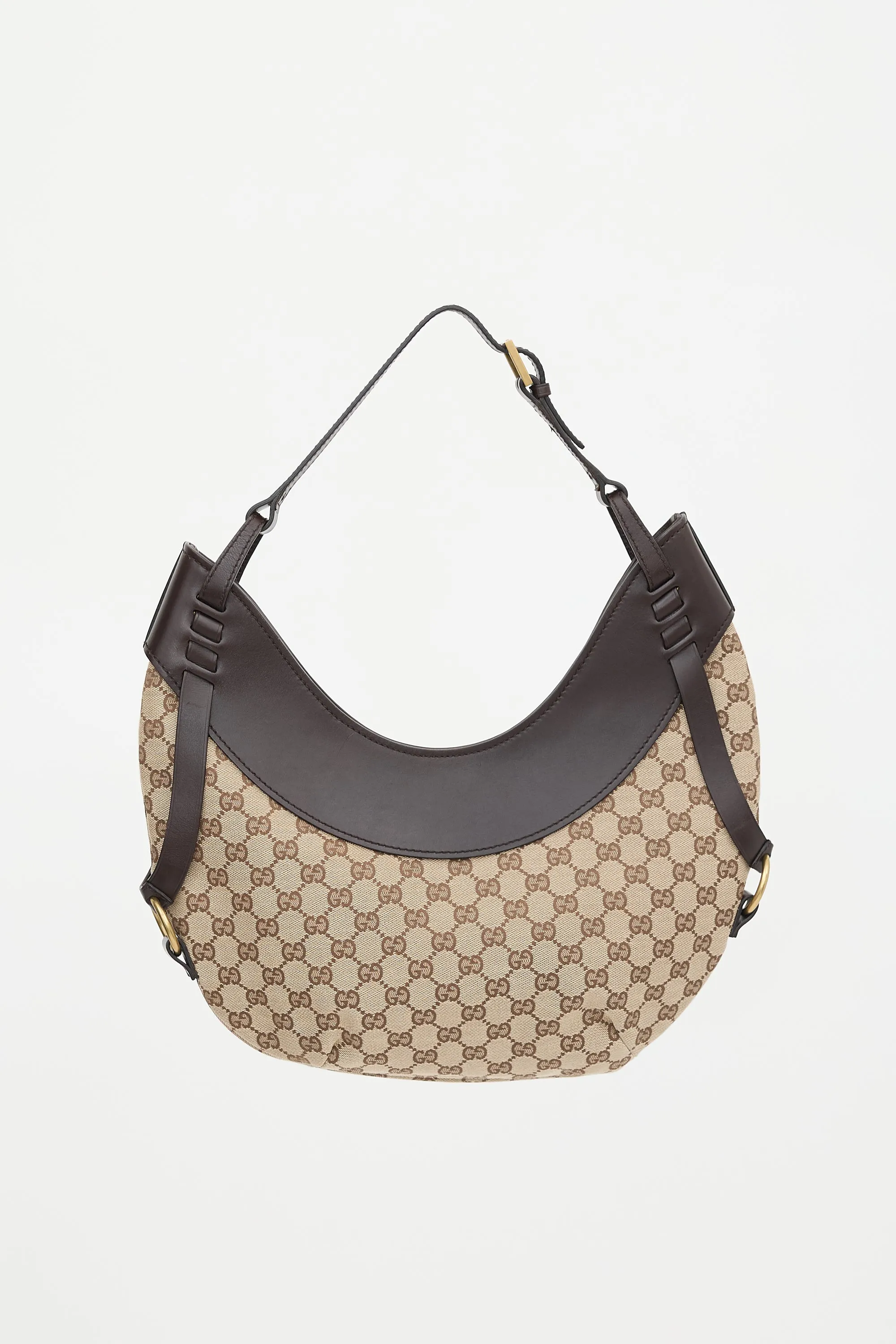 GG Monogram Crescent Bag sold by VSP Consignment