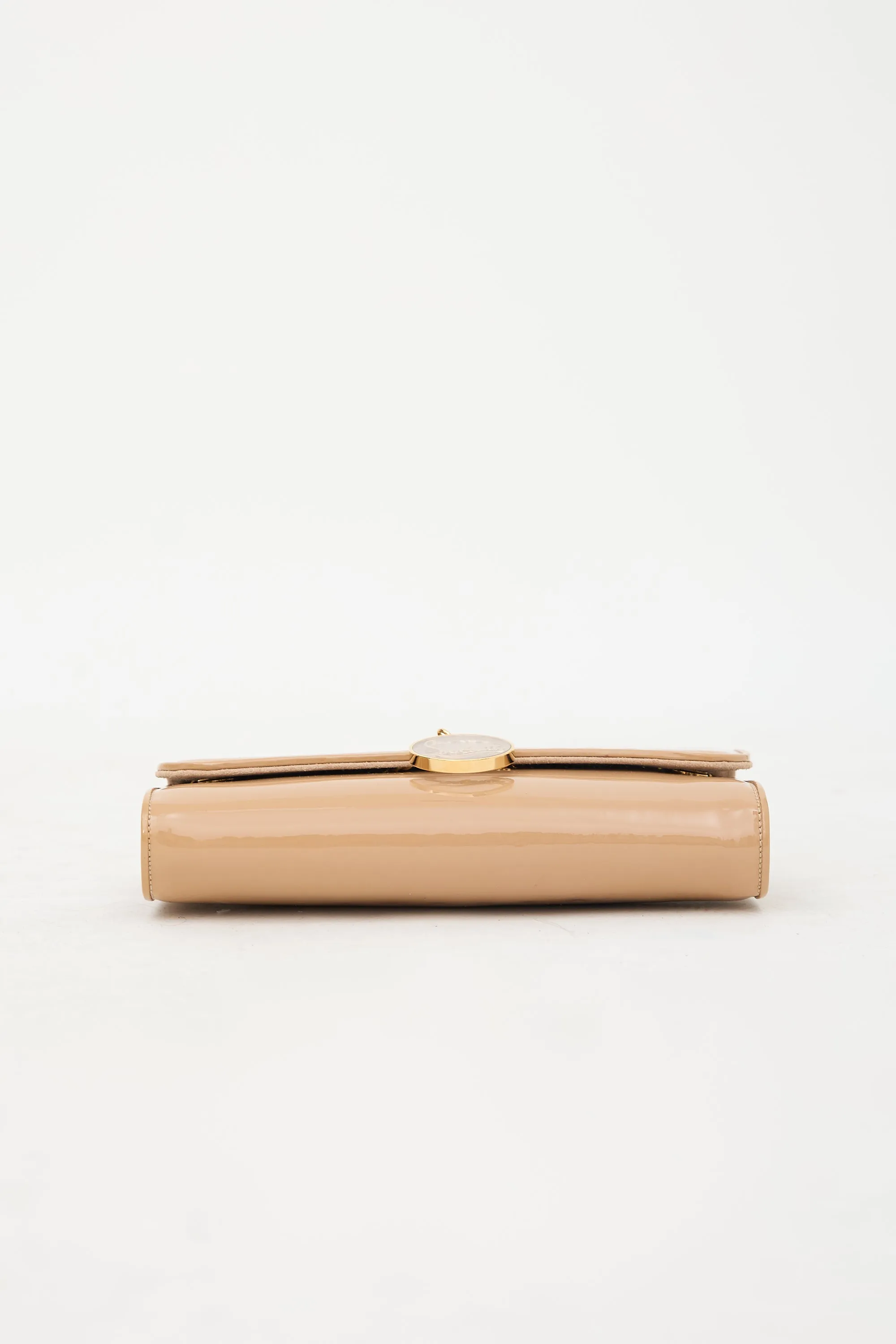 Patent Riviera Clutch sold by VSP Consignment product image thumbnail 5