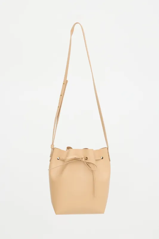 Saffiano Leather Bucket Bag made by Mansur Gavriel