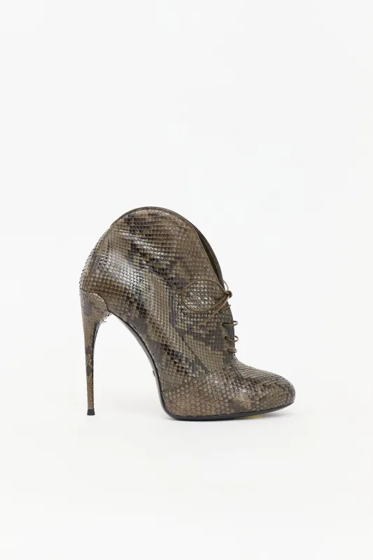 FW 2013 Leather Kim Boot made by Gucci