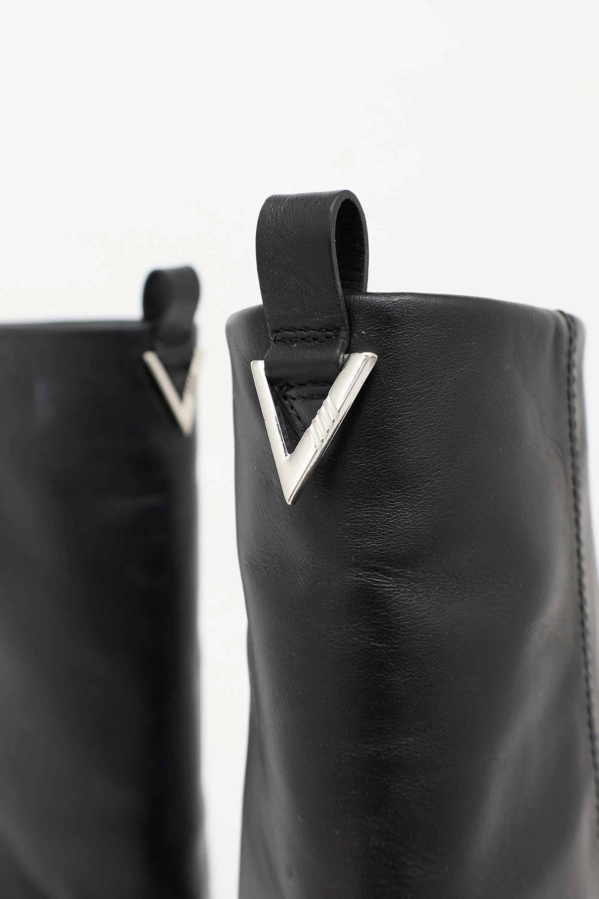 Leather Layered Robin Boot sold by VSP Consignment product image thumbnail 5