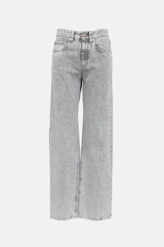 The Contemporary Loose Jeans made by Brunello Cucinelli