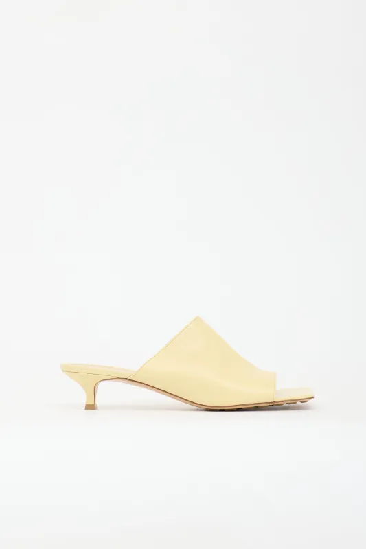 Leather Stretch Mule made by Bottega Veneta