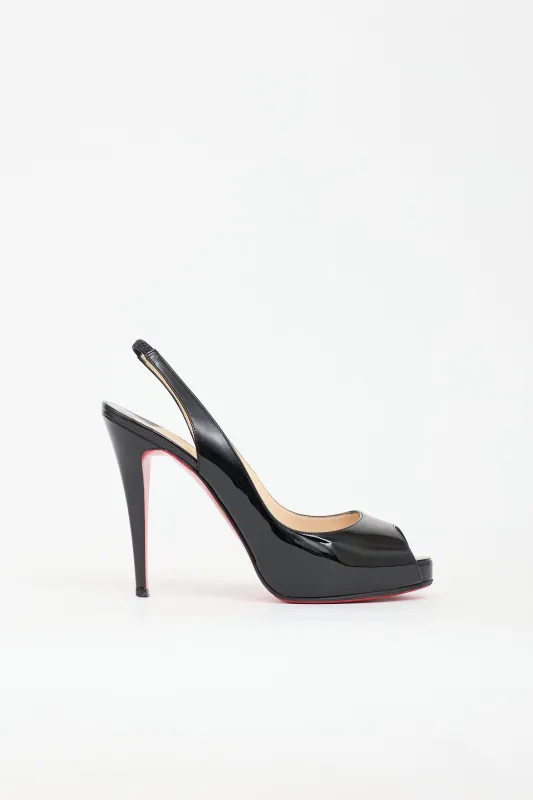 Patent Gamma Talon Heel made by Christian Louboutin