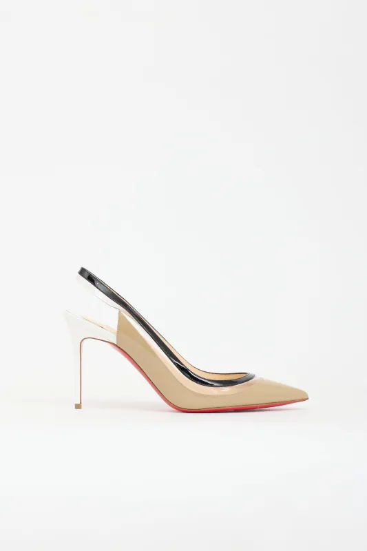 Patent Paulina Heel made by Christian Louboutin