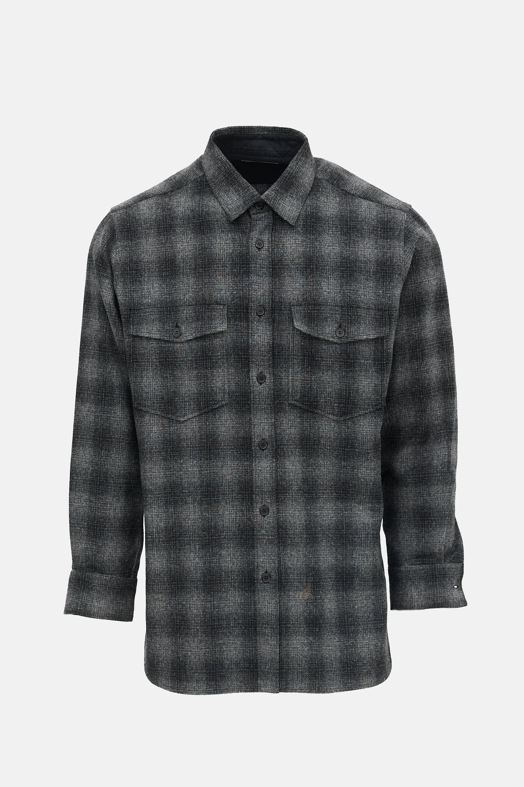 Wool Check Shirt sold by VSP Consignment