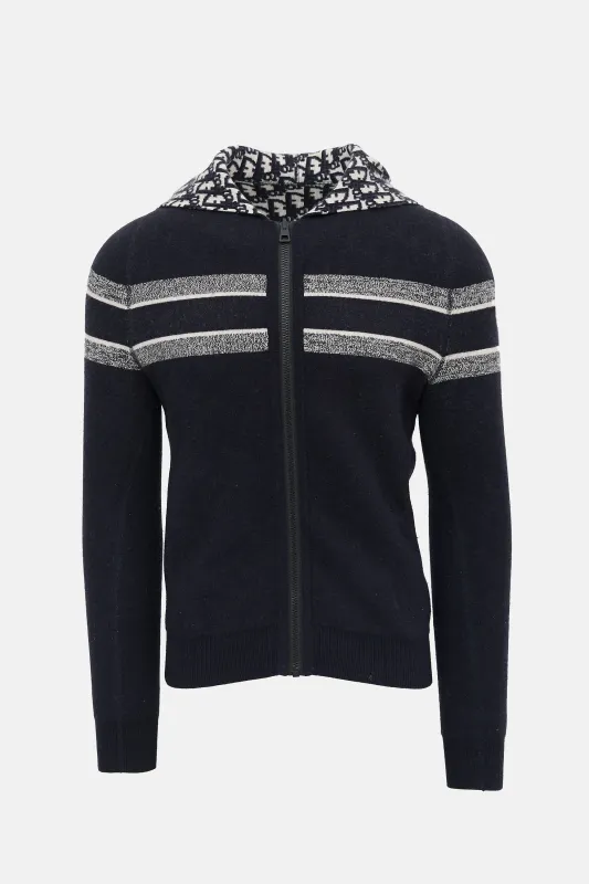 Reversible Oblique Hoodie made by Dior