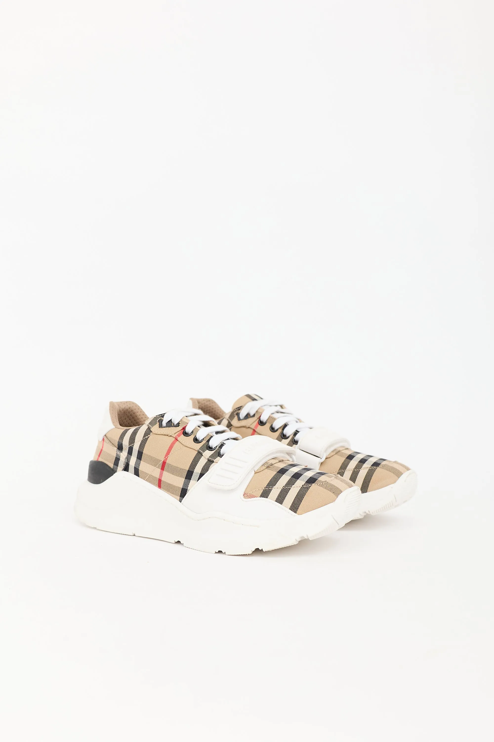 Check Low Top Sneaker sold by VSP Consignment product image thumbnail 3
