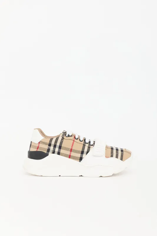 Check Low Top Sneaker made by Burberry