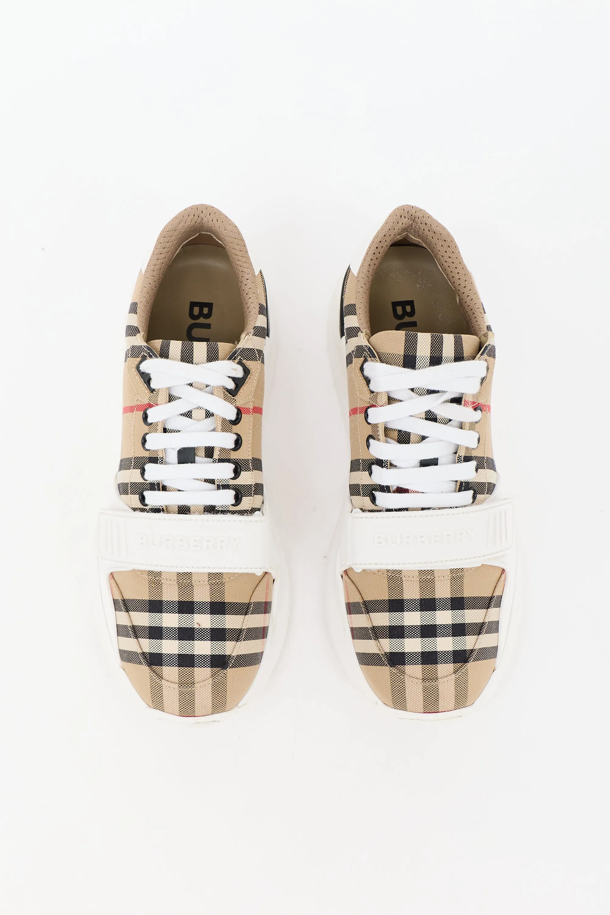 Check Low Top Sneaker sold by VSP Consignment product image thumbnail 2