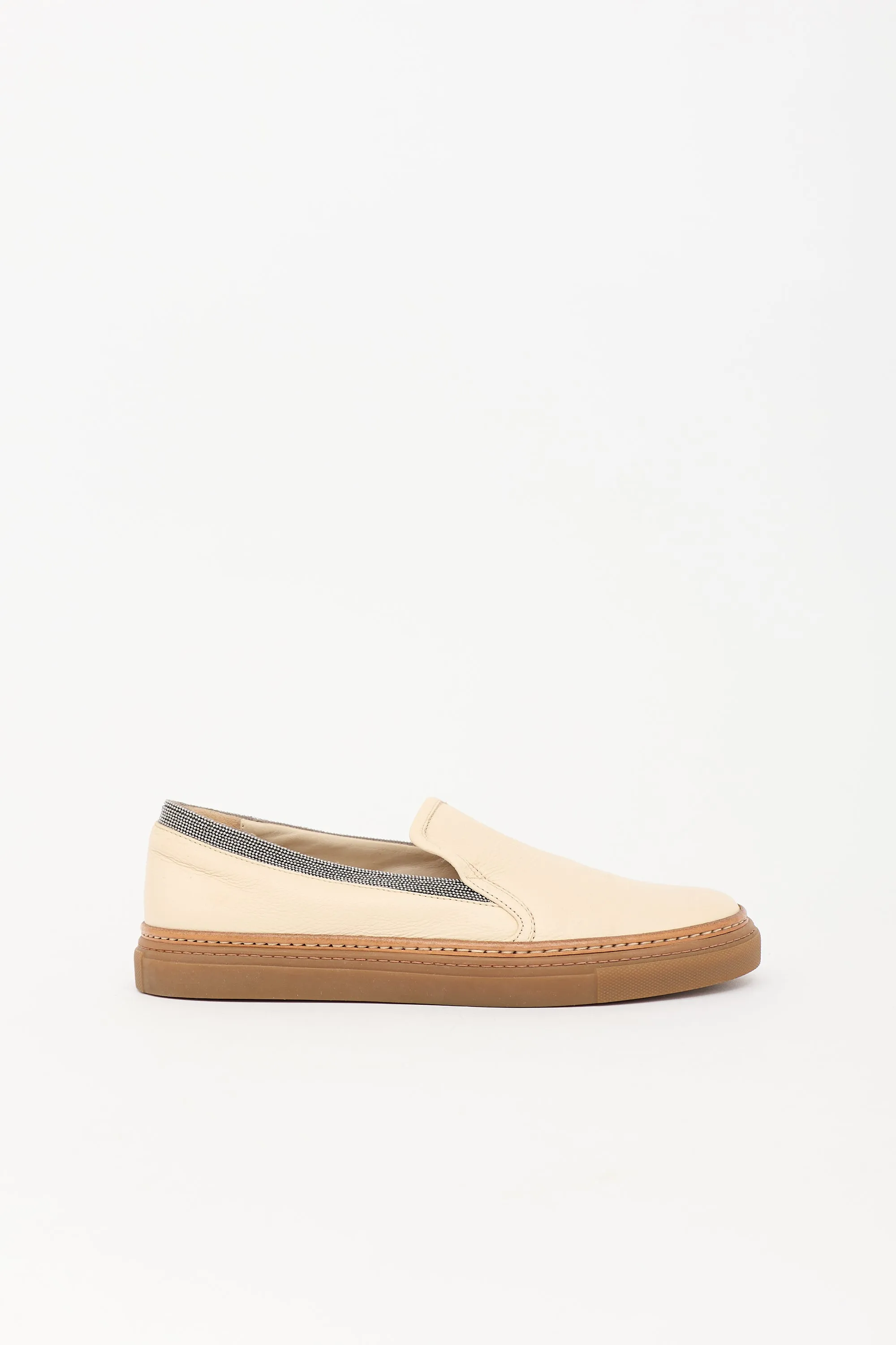 Leather Monili Slip On Sneaker sold by VSP Consignment