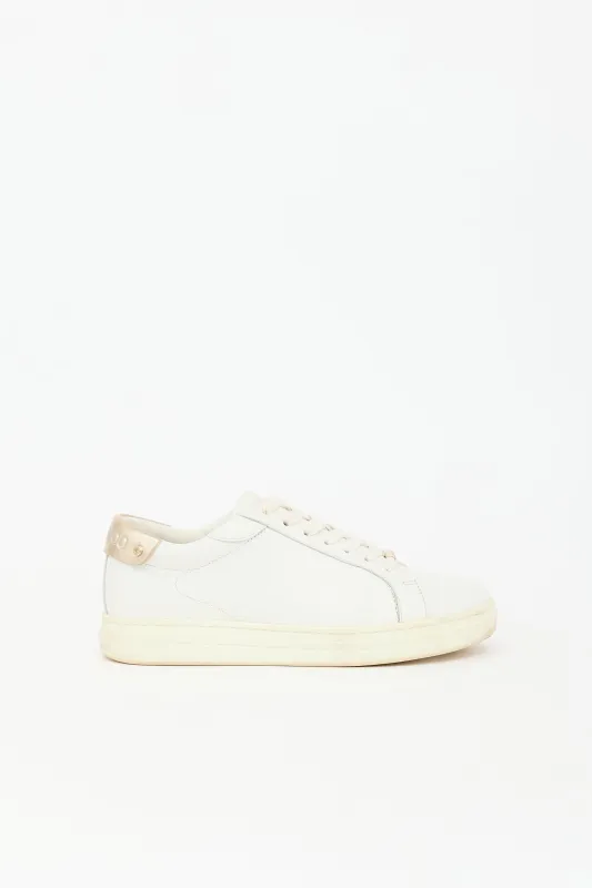 Leather Rome/F Sneaker made by Jimmy Choo