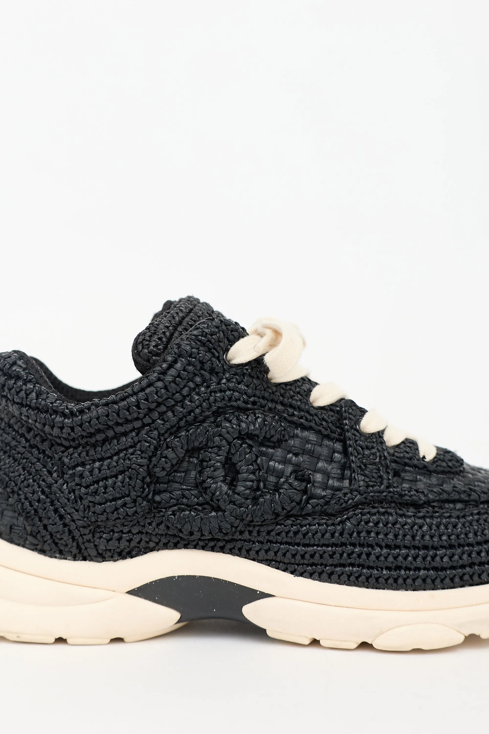 Raffia CC Sneaker sold by VSP Consignment product image thumbnail 5