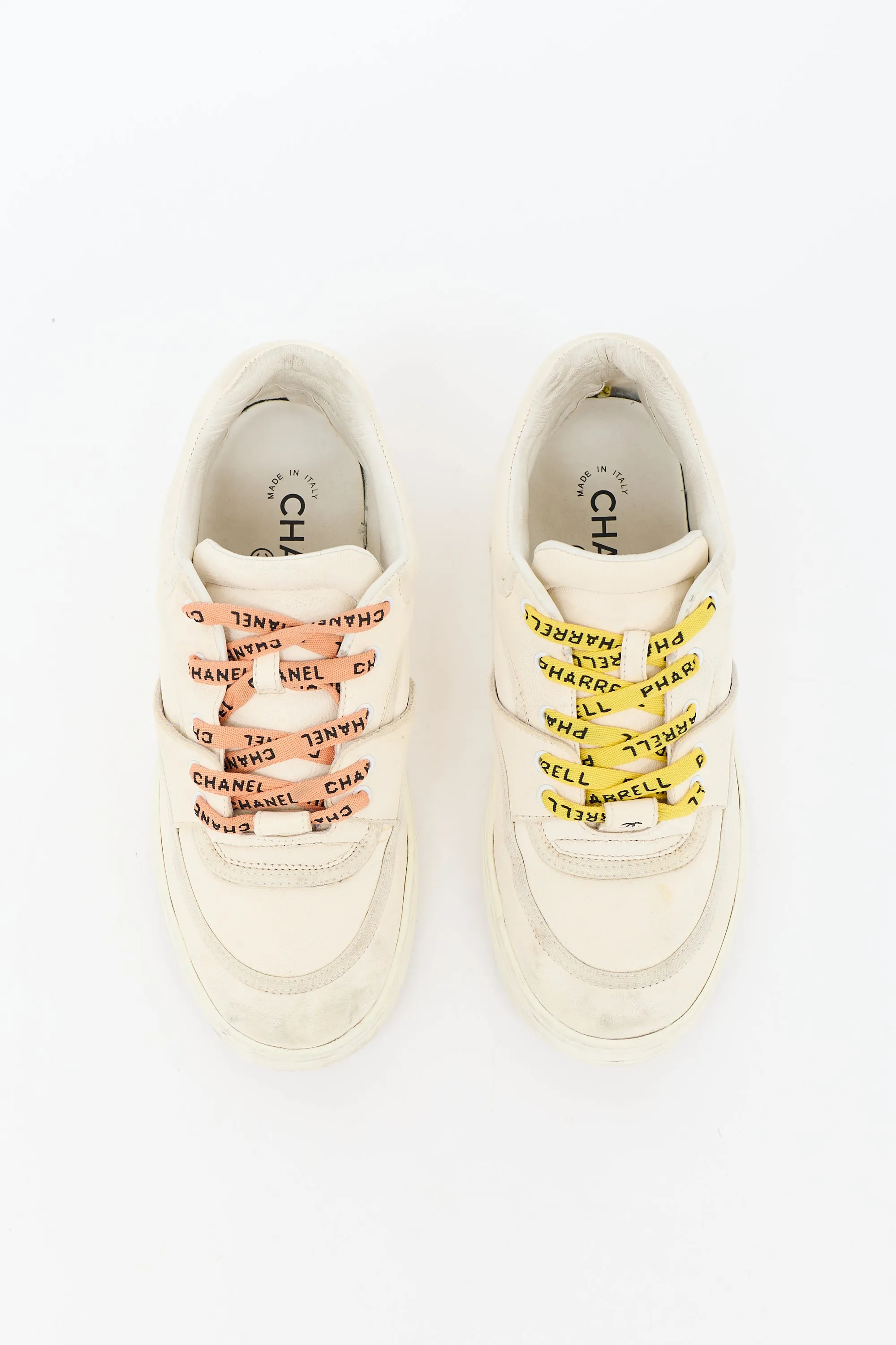 X Pharrell Leather Low Top Sneaker sold by VSP Consignment product image thumbnail 2