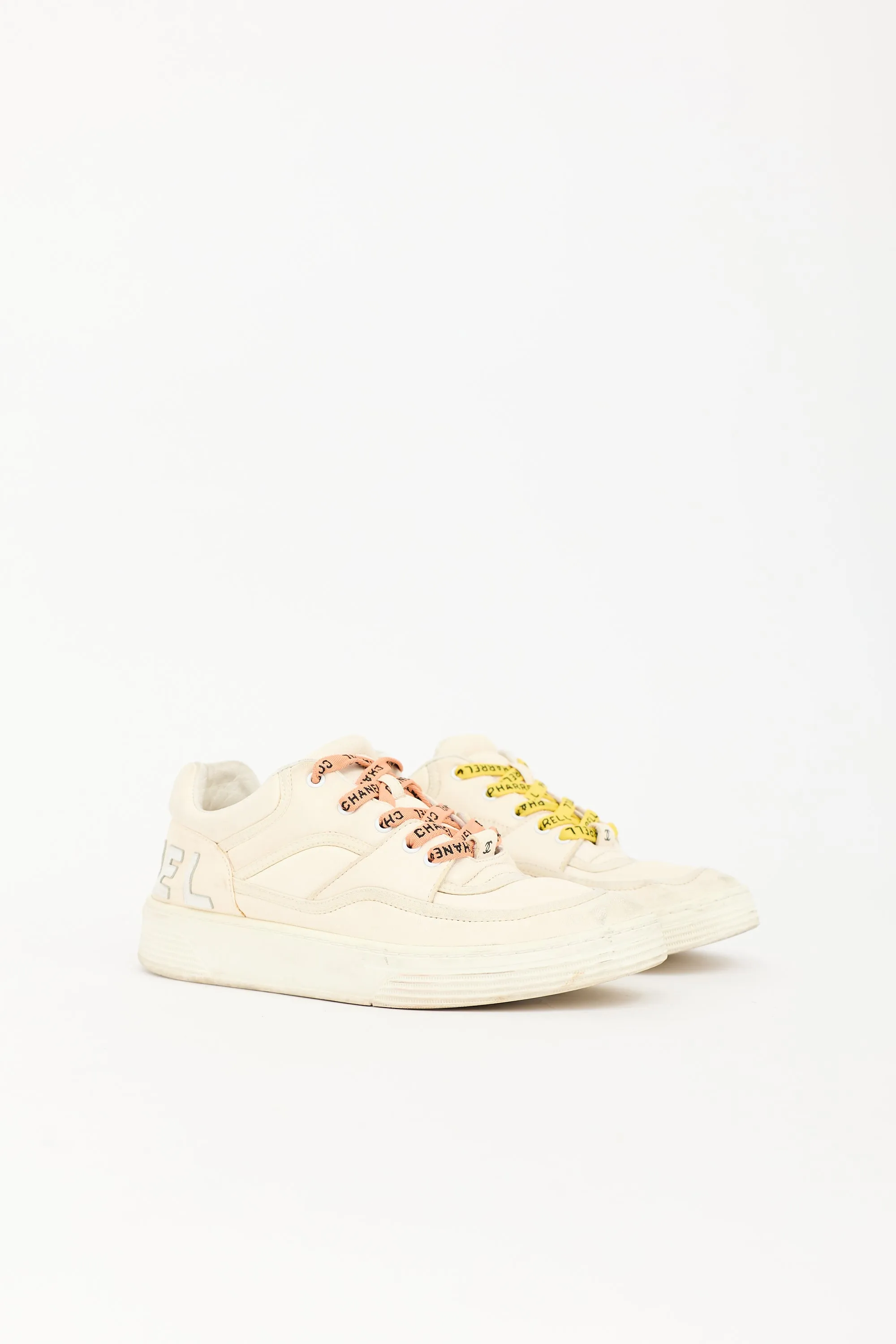 X Pharrell Leather Low Top Sneaker sold by VSP Consignment product image thumbnail 3
