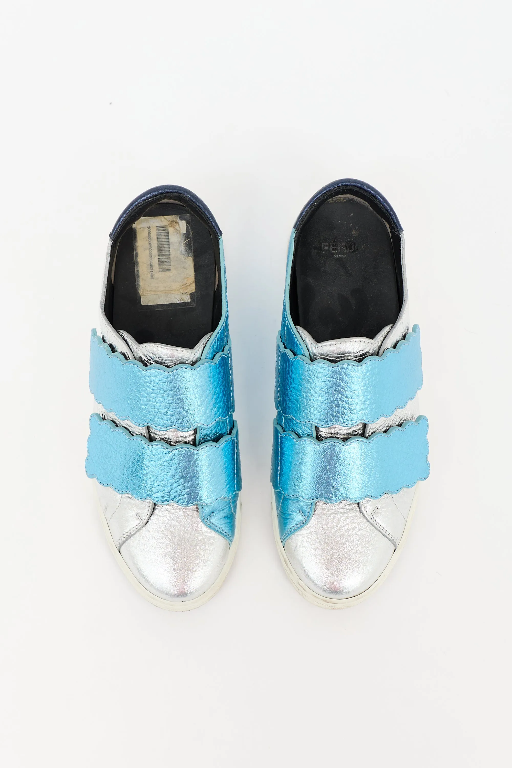 Leather Scalloped Sneaker sold by VSP Consignment product image thumbnail 2
