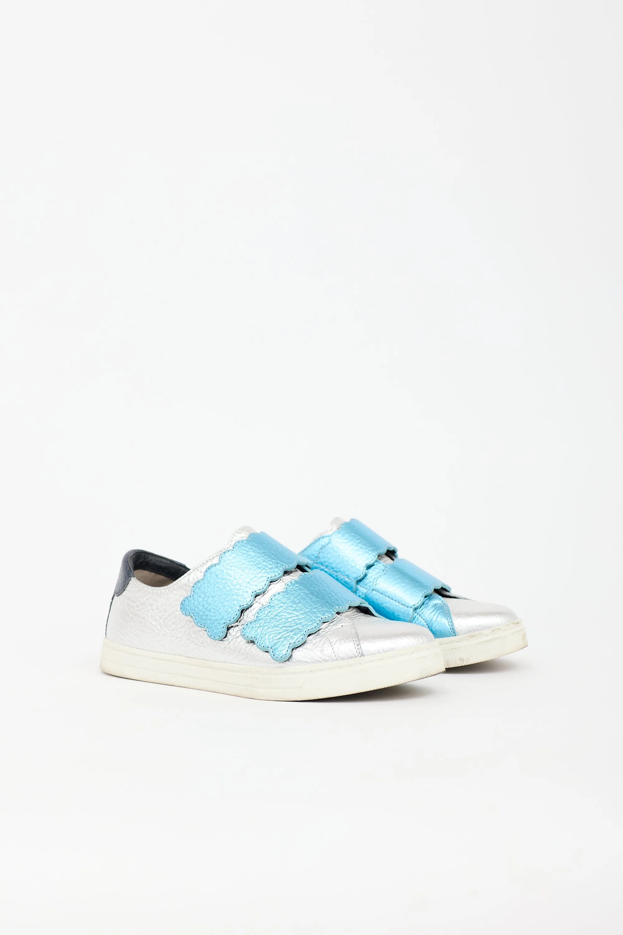 Leather Scalloped Sneaker sold by VSP Consignment product image thumbnail 3