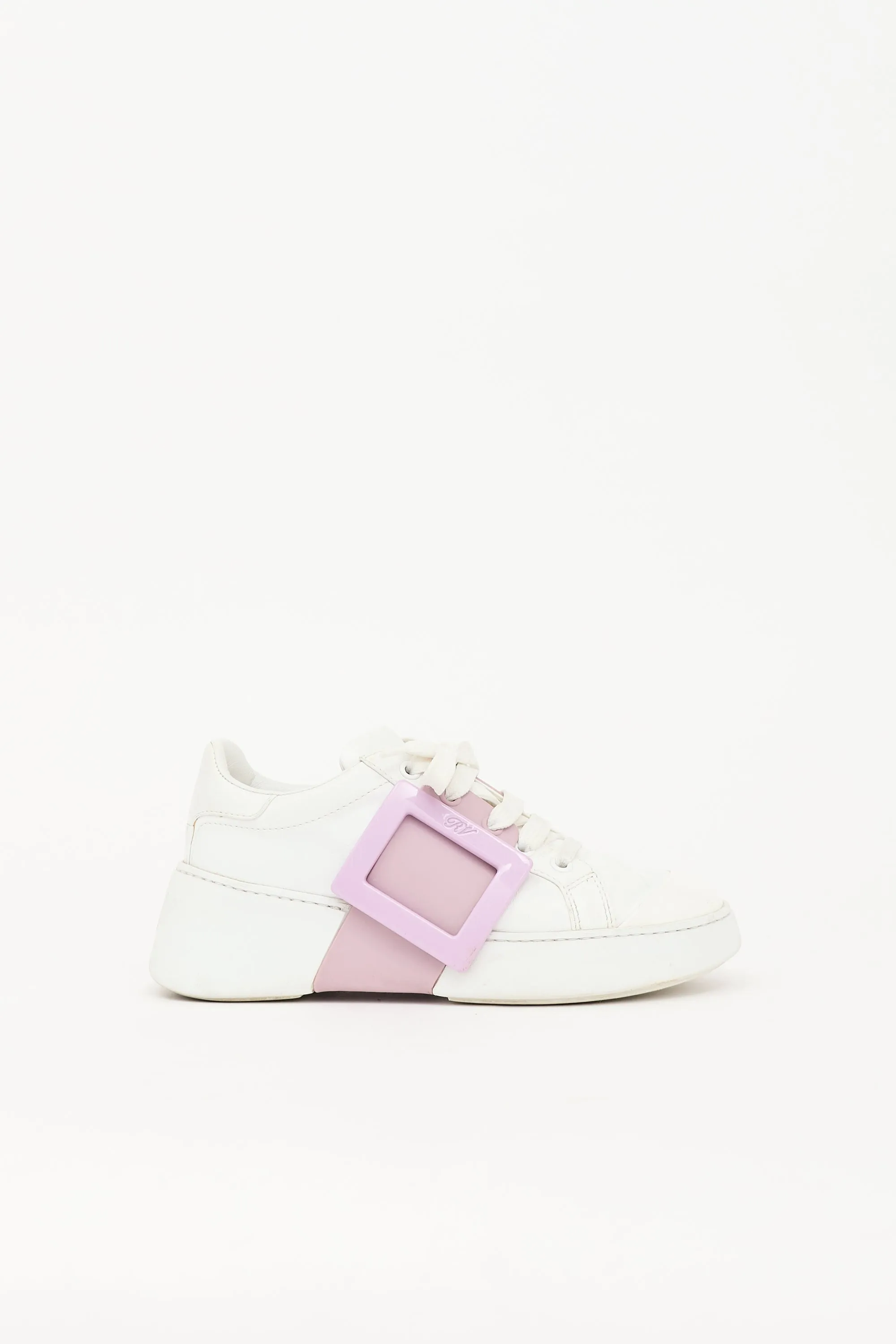Leather Viv Skate Sneaker sold by VSP Consignment