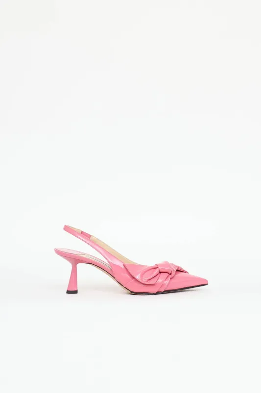Patent Elinor Slingback Pump made by Jimmy Choo