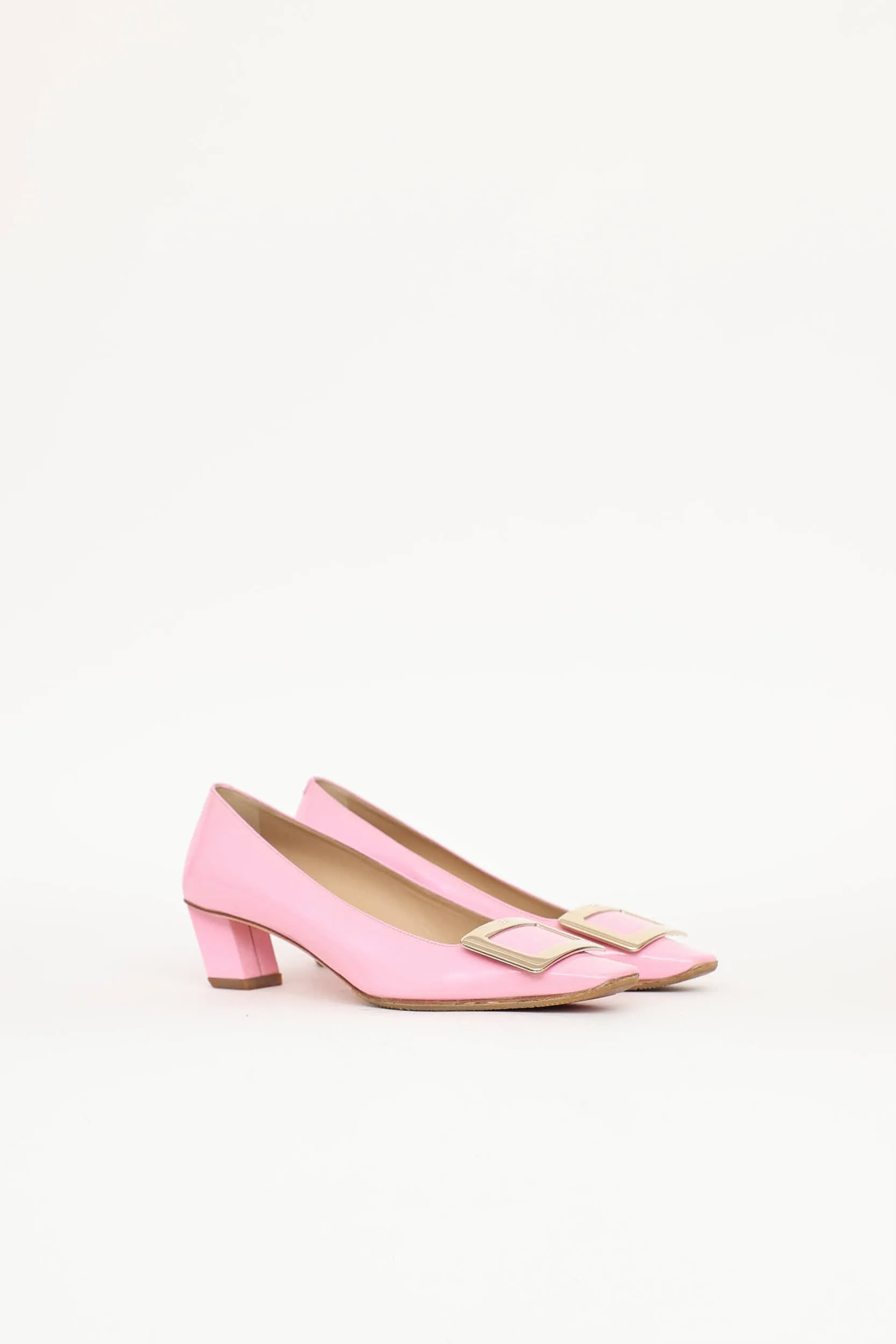 Patent Decolette Belle Pump sold by VSP Consignment product image thumbnail 2