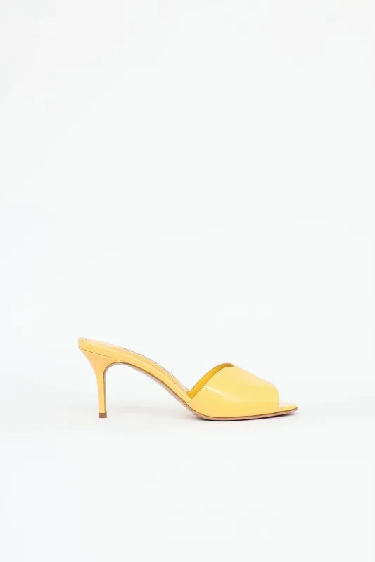 Patent Houramu Mule made by Manolo Blahnik
