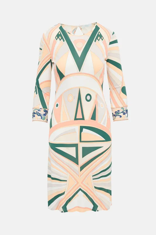 Jersey Knit Printed Dress made by Emilio Pucci