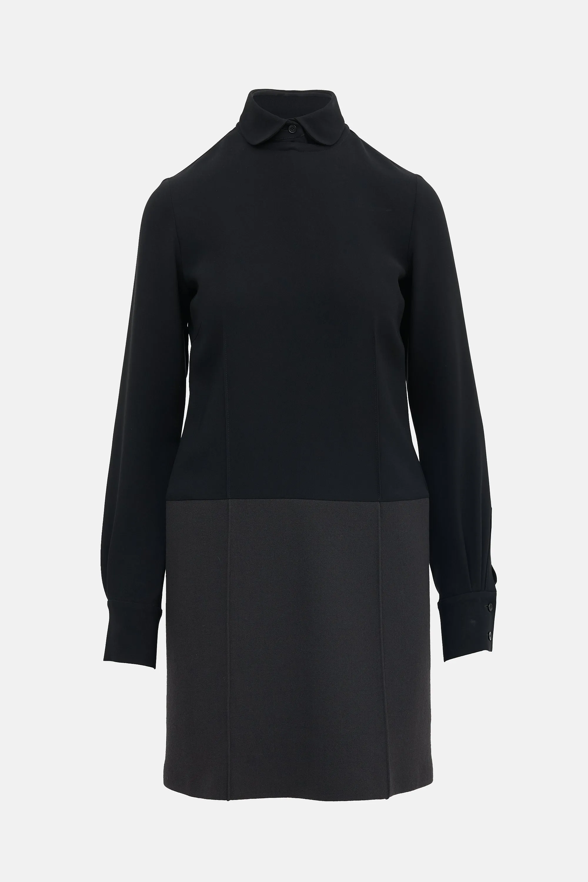 Detachable Collar Panelled Dress sold by VSP Consignment