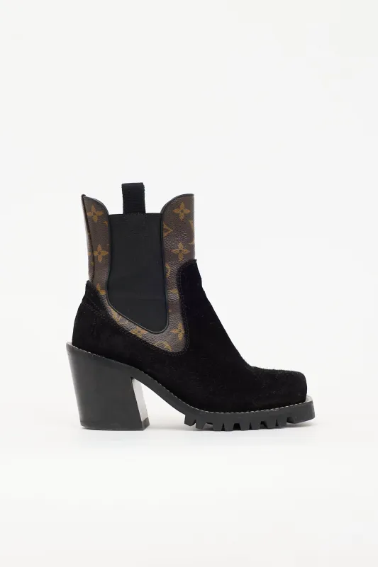 Suede Limitless Boot made by Louis Vuitton