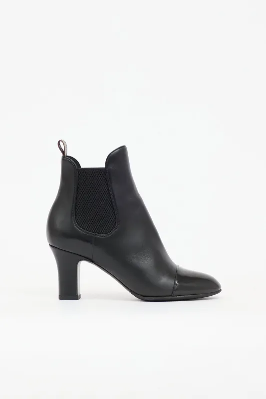 Leather Ankle Boot made by Louis Vuitton