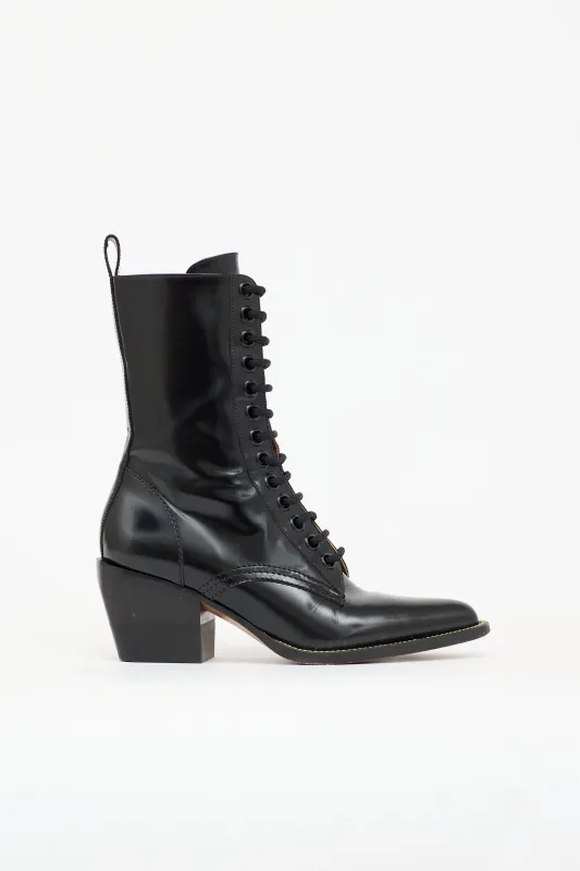 Leather Rylee Boot made by Chloe