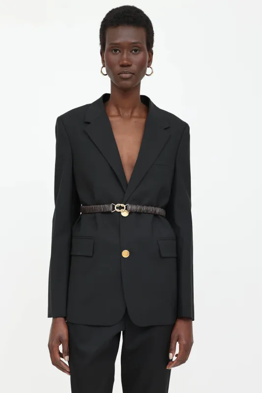 Belted Blazer made by Bottega Veneta