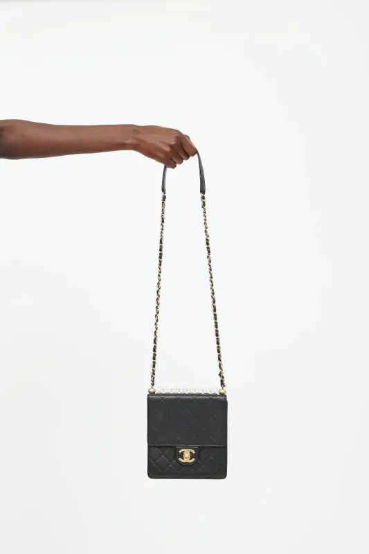 2019 Mini Chic Pearls Flap Bag made by Chanel