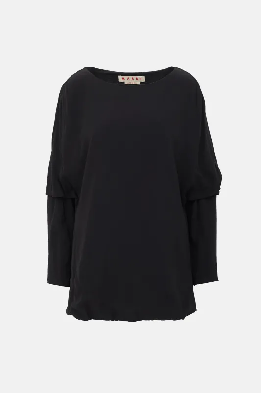 Draped Dolman Sleeve Top made by Marni