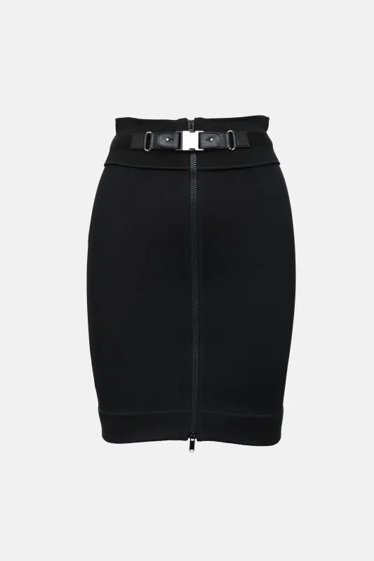 2009 Buckle Zip Mini Skirt made by Gucci