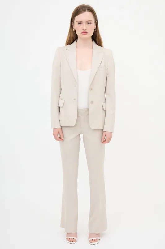 2004 Wool Suit Set made by Gucci