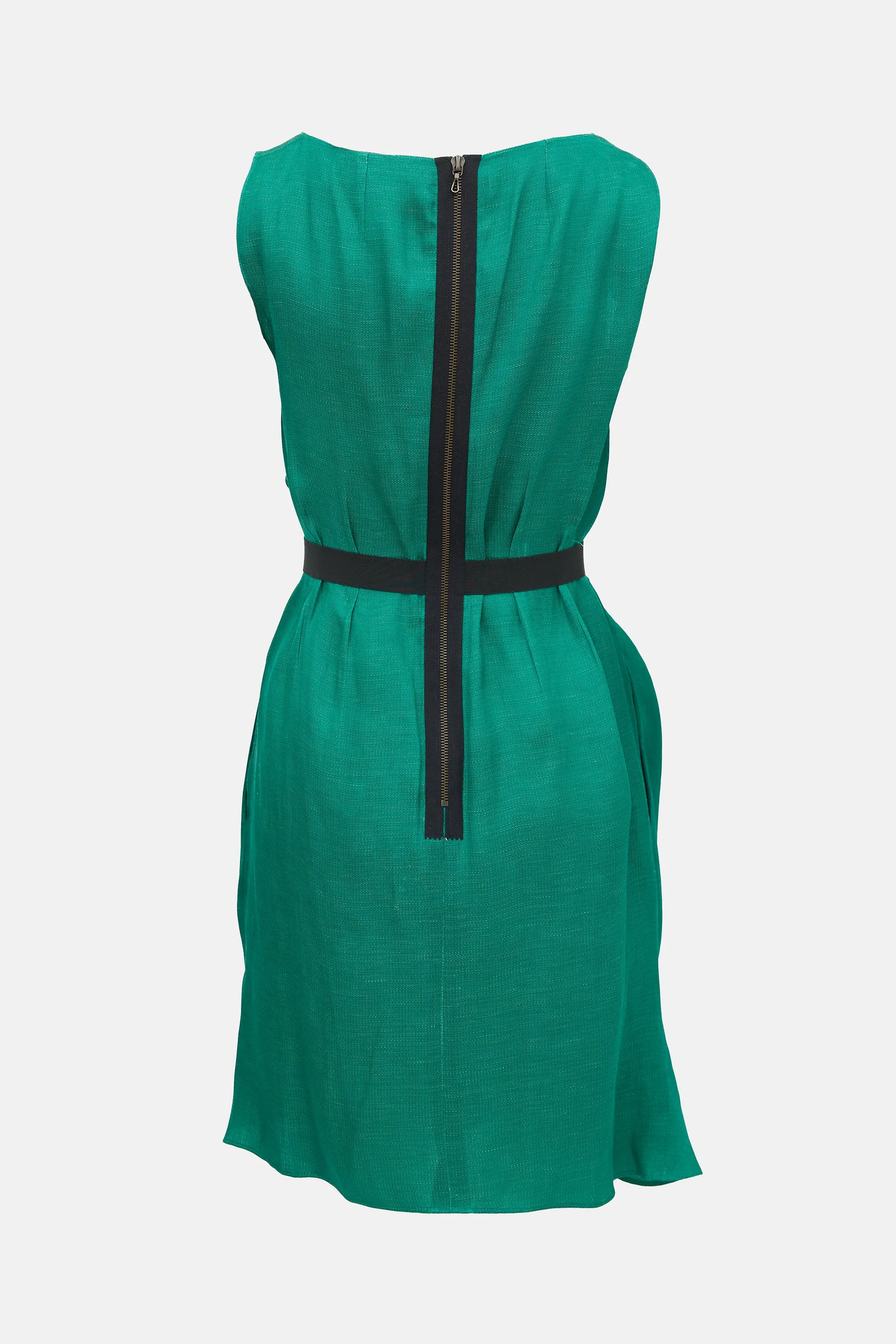 SS 2009 Silk & Linen Dress sold by VSP Consignment product image thumbnail 2